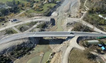 Selde yıkılan köprünün yerine yenisi 4 ayda yapıldı #bartin