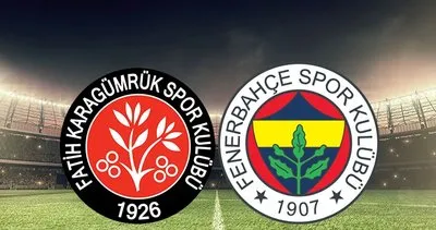 FATİH KARAGÜMRÜK FENERBAHÇE MAÇI CANLI İZLE ⚽ beIN Sports 1 ile Fatih Karagümrük Fenerbahçe maçı canlı izle linki sorgulama