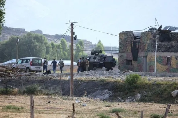 İntihar saldırısı sonrası olay yerinden ilk görüntü