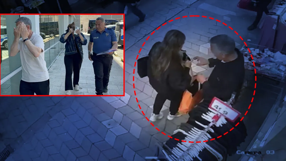 Samsun’da giyim eşyası çalan karı koca gözaltına alındı: Hırsızlık anları kamerada Samsun’da giyim eşyası çalan karı koca gözaltına alındı: Hırsızlık anları kamerada