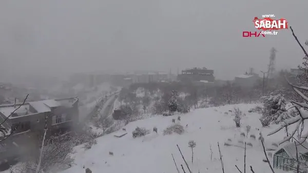 Şırnak'ı, Hakkari ve Siirt'te bağlayan yollar kardan kapandı | Video
