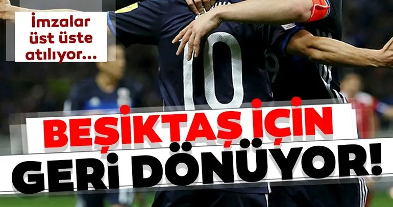 Son Dakika haberi: Beşiktaş transferde gaza bastı! Taraftarın sevgilisi geri dönüyor...