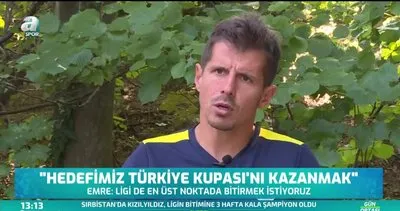 Emre Belözoğlu: Hedefimiz Türkiye Kupası’nı kazanmak