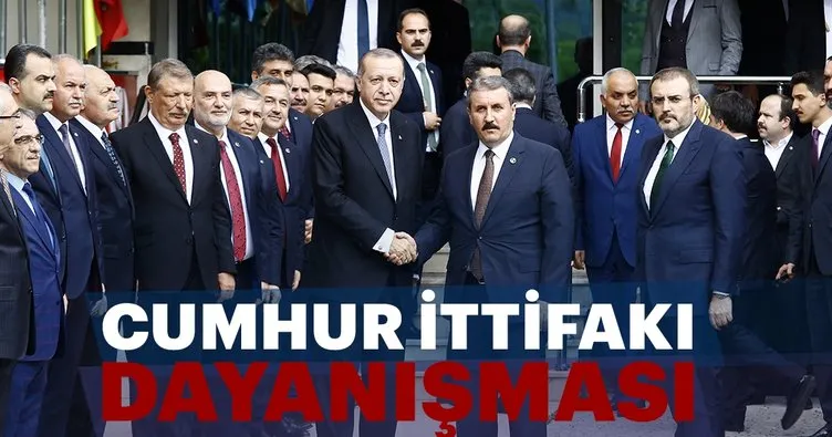 Cumhur ittifakı dayanışması