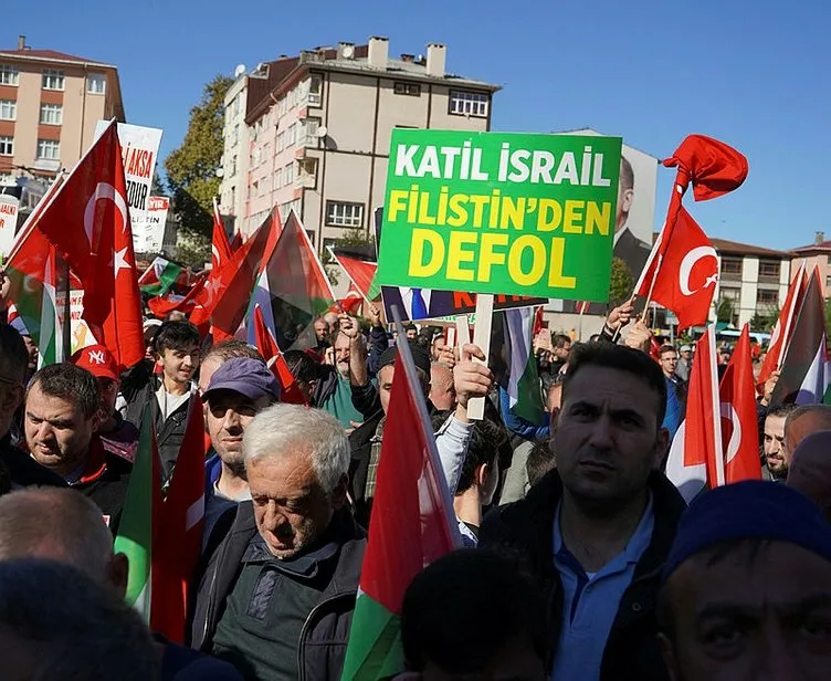 Milyonlar Gazze için tek yürek! Büyük Filistin mitingine uluslararası katılım