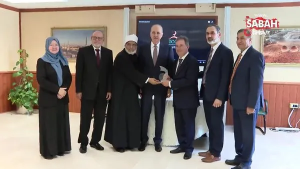TBMM Başkanı Kurtulmuş, İrlanda'da İslam Kültür Merkezi'ni ziyaret etti | Video