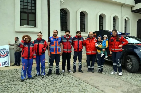 UMKE ekipleri Afrin'e uğurlandı