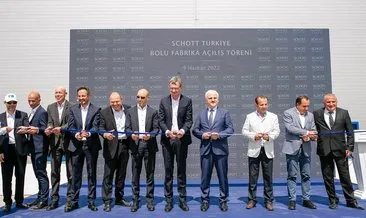 Bolu Valisi Erkan Kılıç tarafından Alman Cam Üreticisi SCHOTT’un yeni fabrikası açıldı #bolu