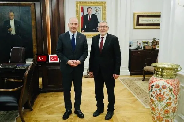Başkan Bozkurt’tan Bakan Soylu’ya ziyaret