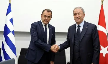Bakan Akar, Yunanistan Savunma Bakanı ile görüştü