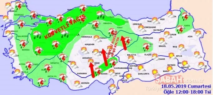 Meteooloji yağmur uyarısı! Marmara’da aralıklı sağanak bekleniyor