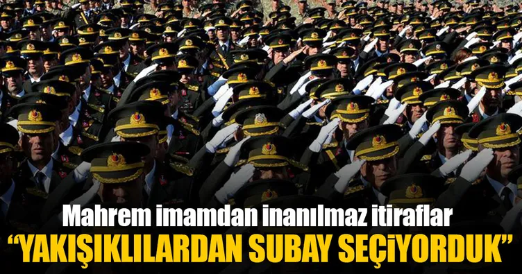 Mahrem imamdan FETÖ itirafları