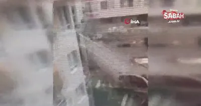 Ankara’da fırtına çatıları uçurdu | Video