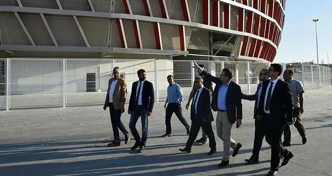 Gaziantep Arena’da son durum