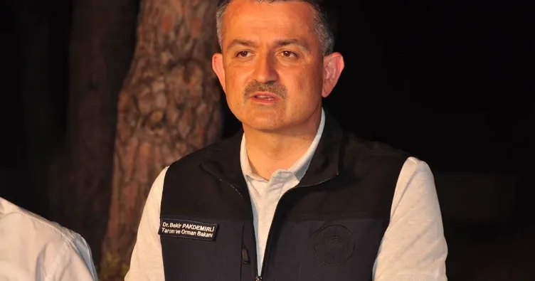 Bakan Pakdemirli müjdeli haberi duyurdu: Tüm orman yangınları kontrol altına alındı