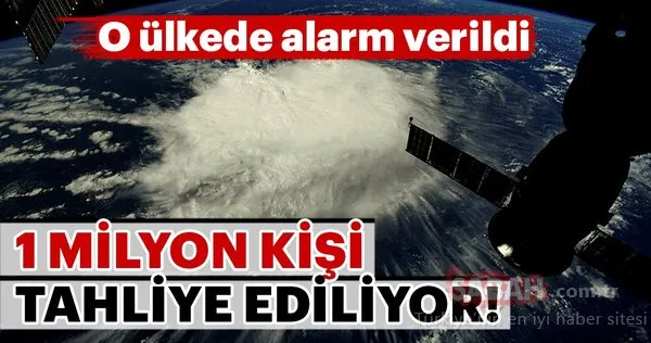 Amerika'da Florence alarmı! 1 milyon kişi tahliye ediliyor