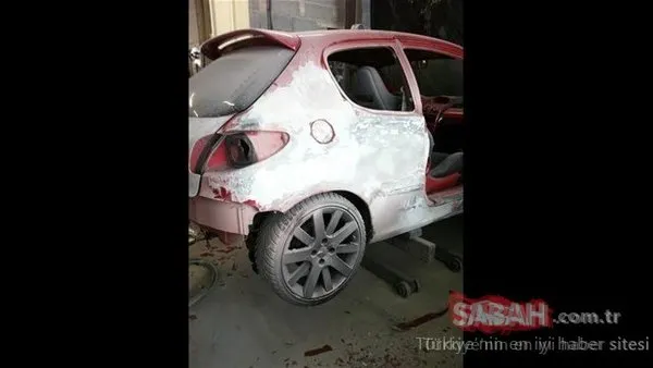 Böyle değişim görmediniz! Hurda Peugeot için haftalarını harcadı...