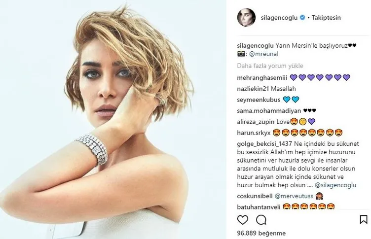 Ünlü isimlerin Instagram paylaşımları 13.04.2018 Chloe Loughnan- Serdar Ortaç