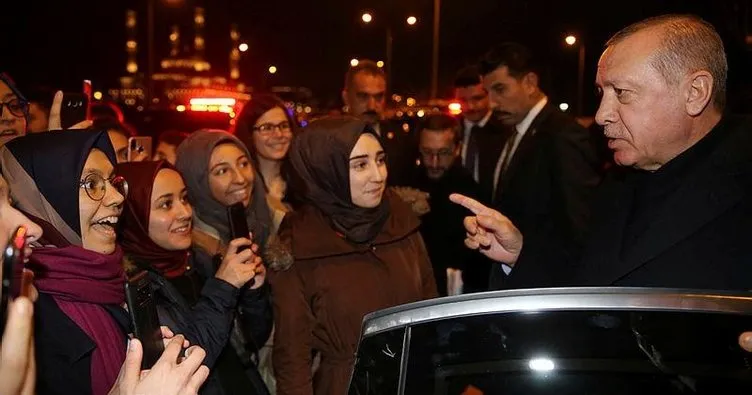 Cumhurbaşkanı Erdoğan’dan öğrencilere sürpriz