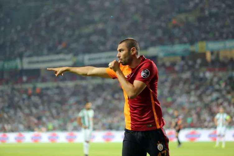 Torku Konyaspor - Galatasaray maçından kareler