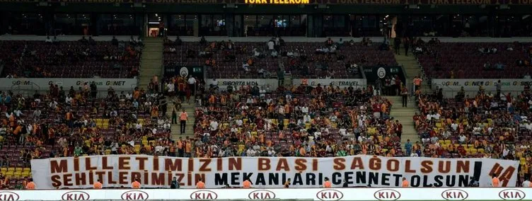 Galatasaray - Osmanlıspor maçından kareler!