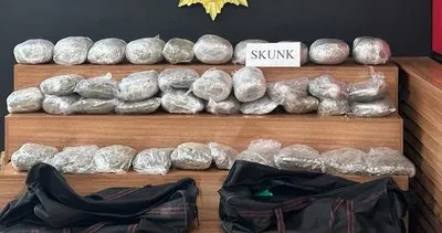 Şanlıurfa’da 32 kilo 660 gram uyuşturucu ele geçirildi