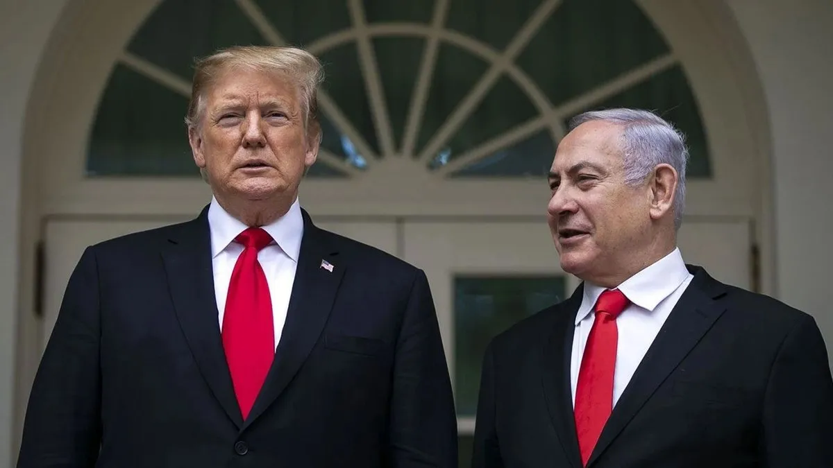 Trump’tan Netanyahu ile “her konuda aynı taraftayız” mesajı!