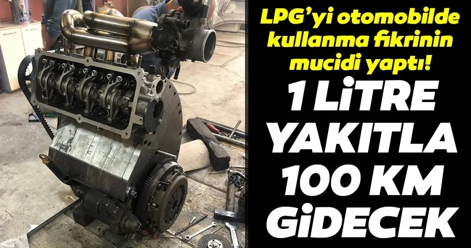 kare pistonlu motor yapti 1 litre