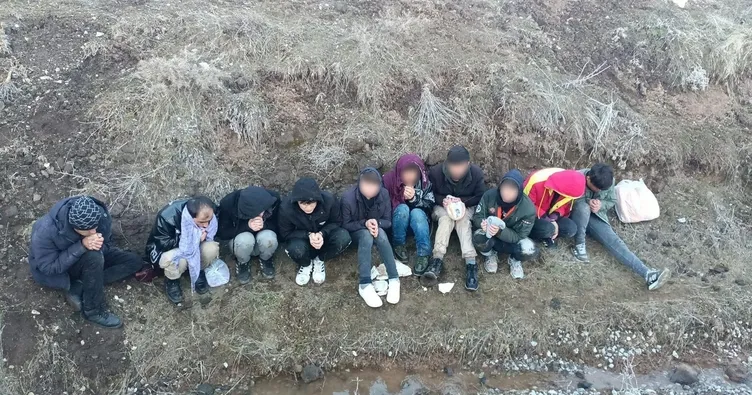 Bitlis’te 10 kaçak göçmen yakalandı