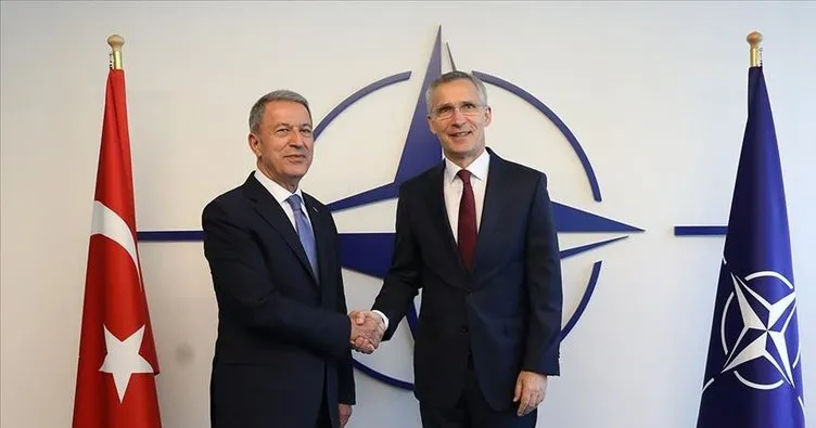 Son dakika: Bakan Akar, NATO Genel Sekreteri Stoltenberg ile görüştü
