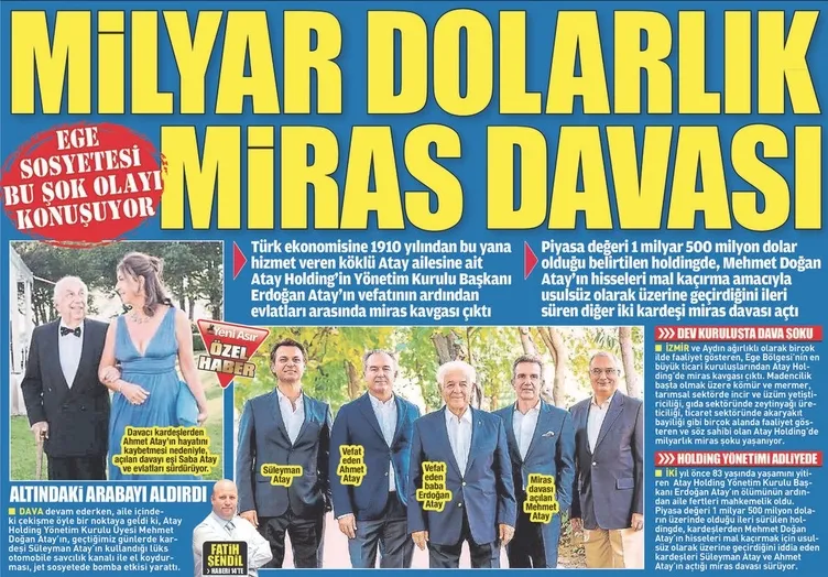 1.5 milyar dolarlık miras kavgası: Jet sosyetede bomba etkisi yarattı!