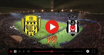 ANKARAGÜCÜ BEŞİKTAŞ MAÇI CANLI İZLE | ZTK yarı final Ankaragücü Beşiktaş maçı canlı, şifresiz İZLE!