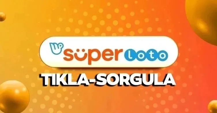 Süper Loto sonuçları yayında! Milli Piyango Online 6 Kasım 2025 Süper Loto çekiliş sonuçları sorgulama