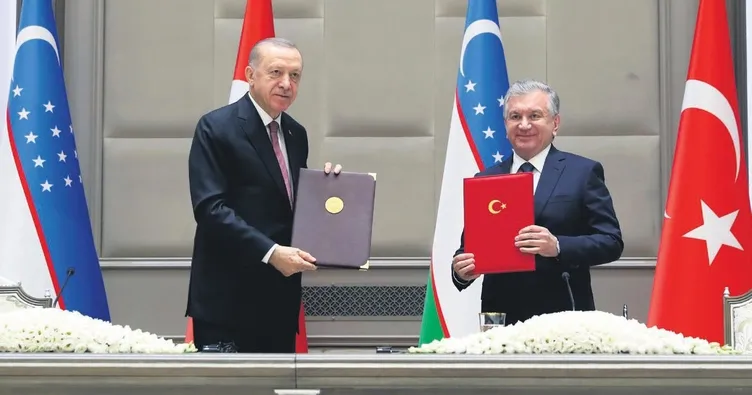 Özbekistan ile 10 anlaşma