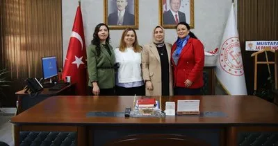Niğde’nin yeni kadın müdüre, kadın müdürler ziyareti #nigde