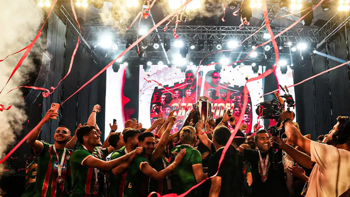 Amedspor, Süper Lig'e yükselmeyi kutladı!