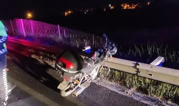 Polis ekiplerinin dikkati ortaya çıkardı! Bariyerlere sıkışmış halde bulundu #aydin