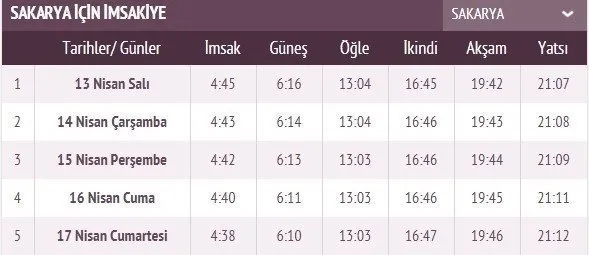 Ramazan İmsakiye takvimi yayınlandı! 2021 İstanbul, Ankara, İzmir imsakiye ile iftar sahur vakti ve il il iftar saatleri! İlk iftar saati, imsak ve sahur vakti saat kaçta?