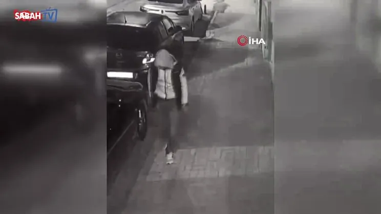 Ev sahibi uyurken hırsızlığa kalkıştı, ikinci kattan atlayarak kaçtı | Video