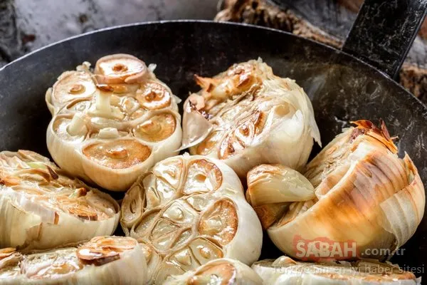 Günde 6 diş közlenmiş sarımsak tüketildiğinde 24 saatte vücudumuzda...