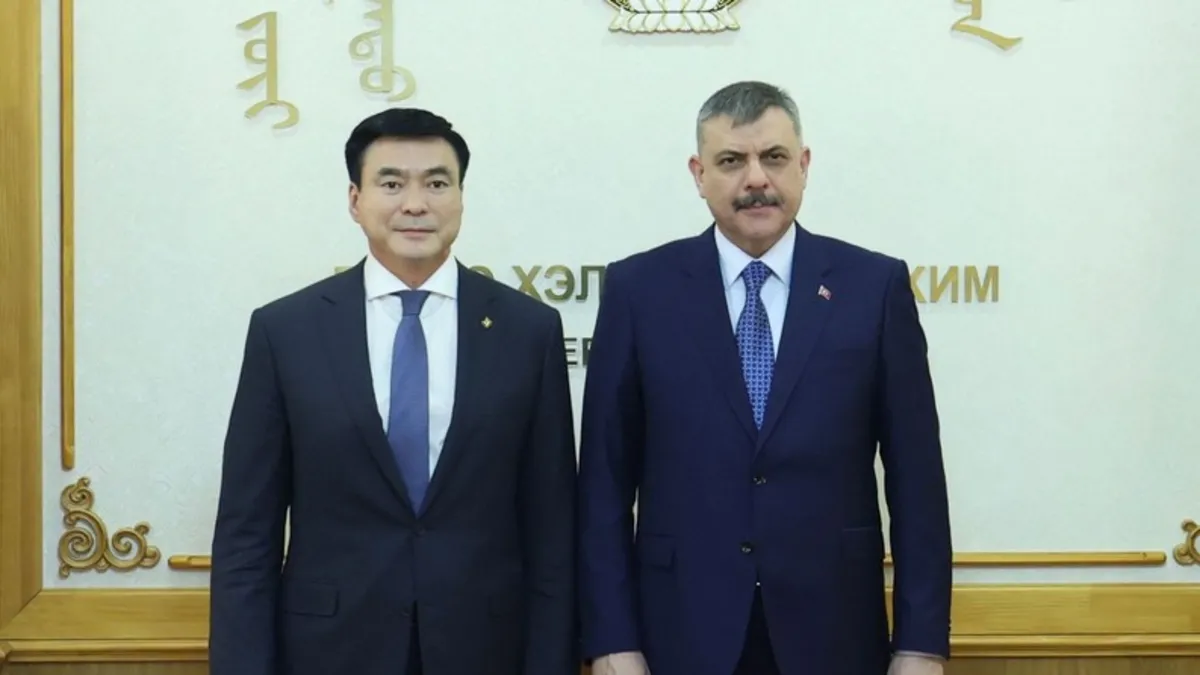 İçişleri Bakanı Mustafa Çiftçi Moğolistan İçişleri ve Adalet Bakanı Amarsaikhan ile görüştü İçişleri Bakanı Mustafa Çiftçi Moğolistan İçişleri ve Adalet Bakanı Amarsaikhan ile görüştü