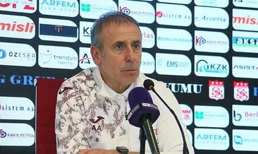 Abdullah Avcı, Sivasspor maçını değerlendirdi: İnişlerimiz çıkışlarımız olacak