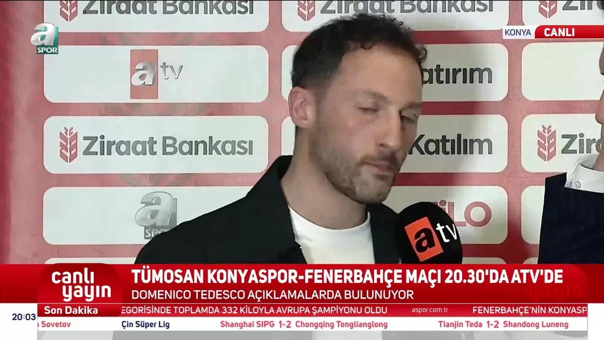 Tedesco'dan Rizespor beraberliği sözleri! Tedesco'dan Rizespor beraberliği sözleri!
