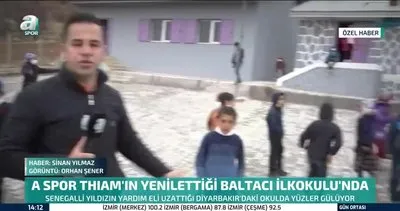 A Spor, Fenerbahçe’li Thiam’ın yenilettiği köy okulunda | Video