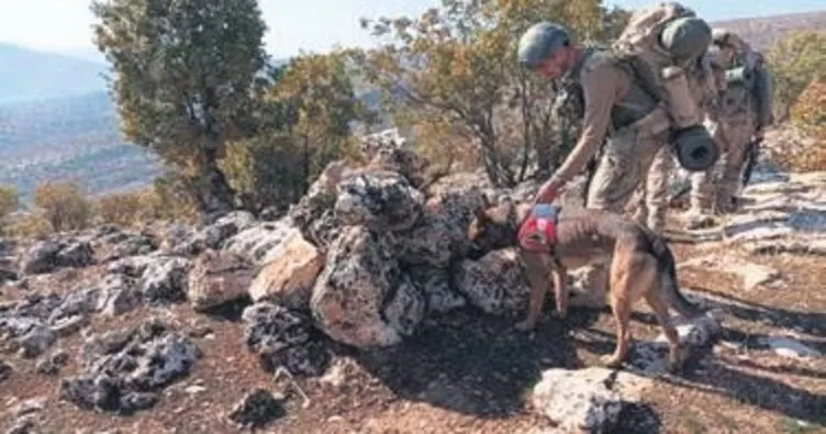 Teröristlerin kaçış yolları tutuldu