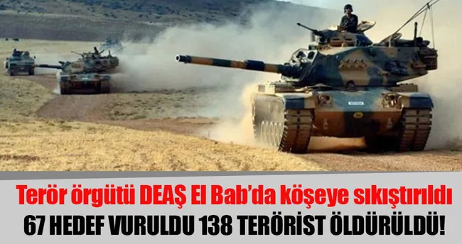 Son dakika: TSK: 138 terörist öldürüldü!