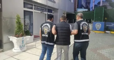 Kocaeli'de 10 yıl hapisle aranan firari iş yerinde yakalandı! #kocaeli