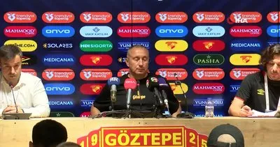 Fenerbahçe maçı sonrası Göztepe Teknik Direktörü Stanimir Stoilov’dan açıklama Sahada futbol savaşı yaşandı