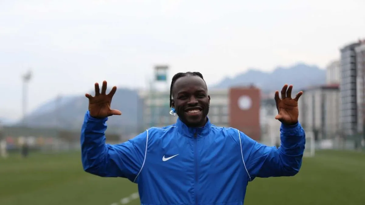 Rizespor, Ali Sowe ile 3 yıllık sözleşme imzaladı! Rizespor, Ali Sowe ile 3 yıllık sözleşme imzaladı!