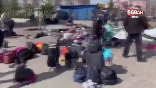 Ukrayna’da sivillerin beklediği tren istasyonuna saldırı: 30 ölü, 100’den fazla yaralı | Video